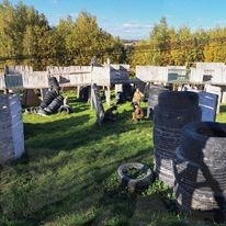 pokaż obrazek - Pintball i biesiada w Paszynie