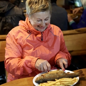 pokaż obrazek - Pyszne pstrągi w restauracji 
