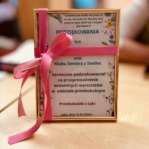 pokaż obrazek - Wiosenne warsztay z przedszkolakami